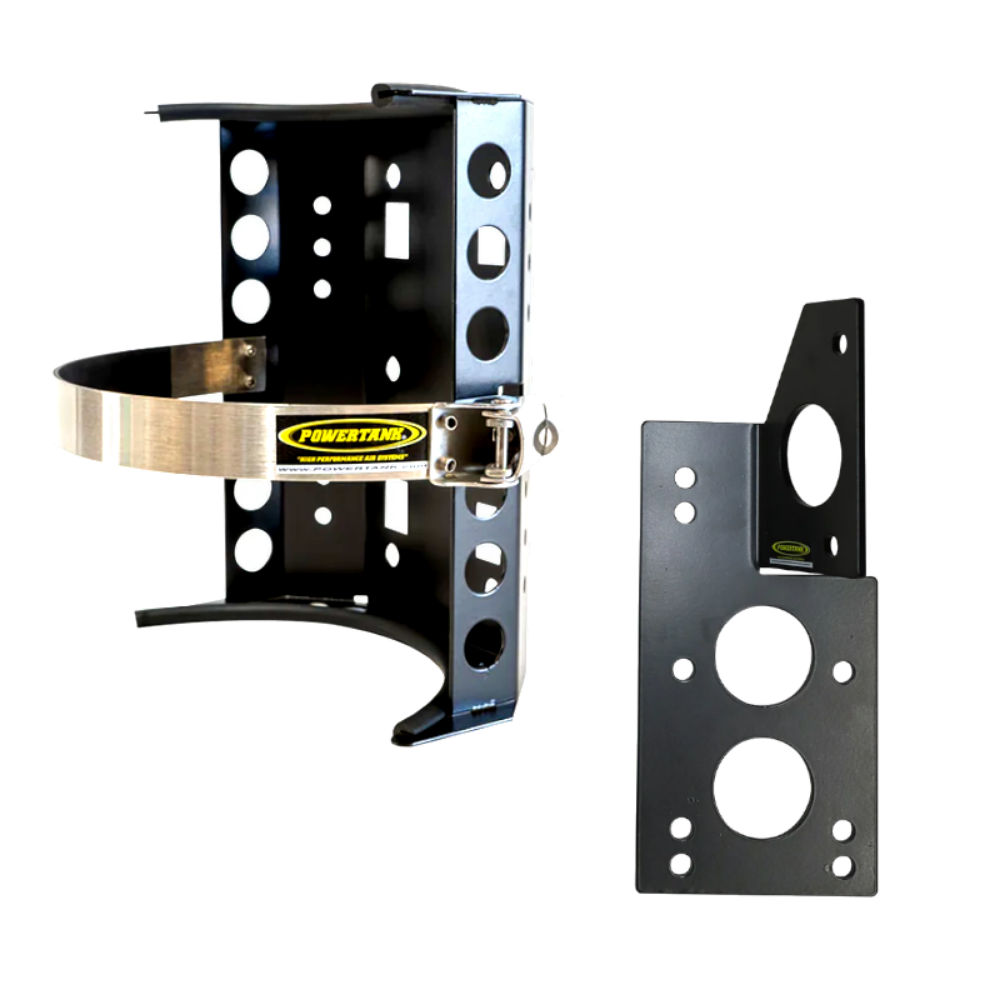 Power Tank - Super Bracket for 10/15lb CO2 Bottle with JL Driver Mount