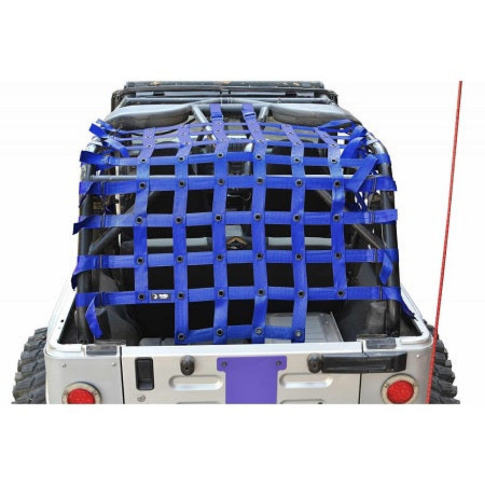 Steinjager - Cargo Net Teddy Top (Blue) - 2004-2006 Wrangler LJ