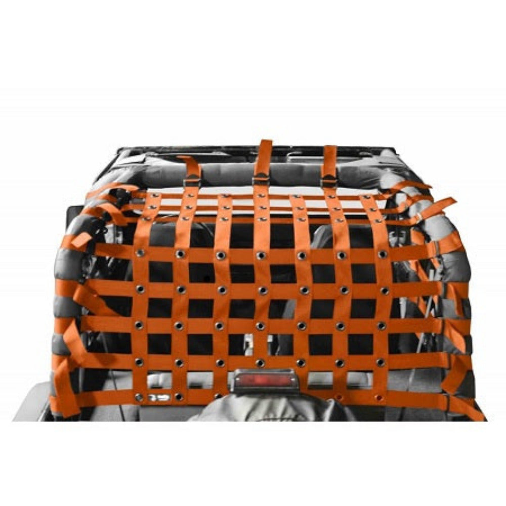 Steinjager - Cargo Net Teddy Top (Orange) - 1987-1995 Wrangler