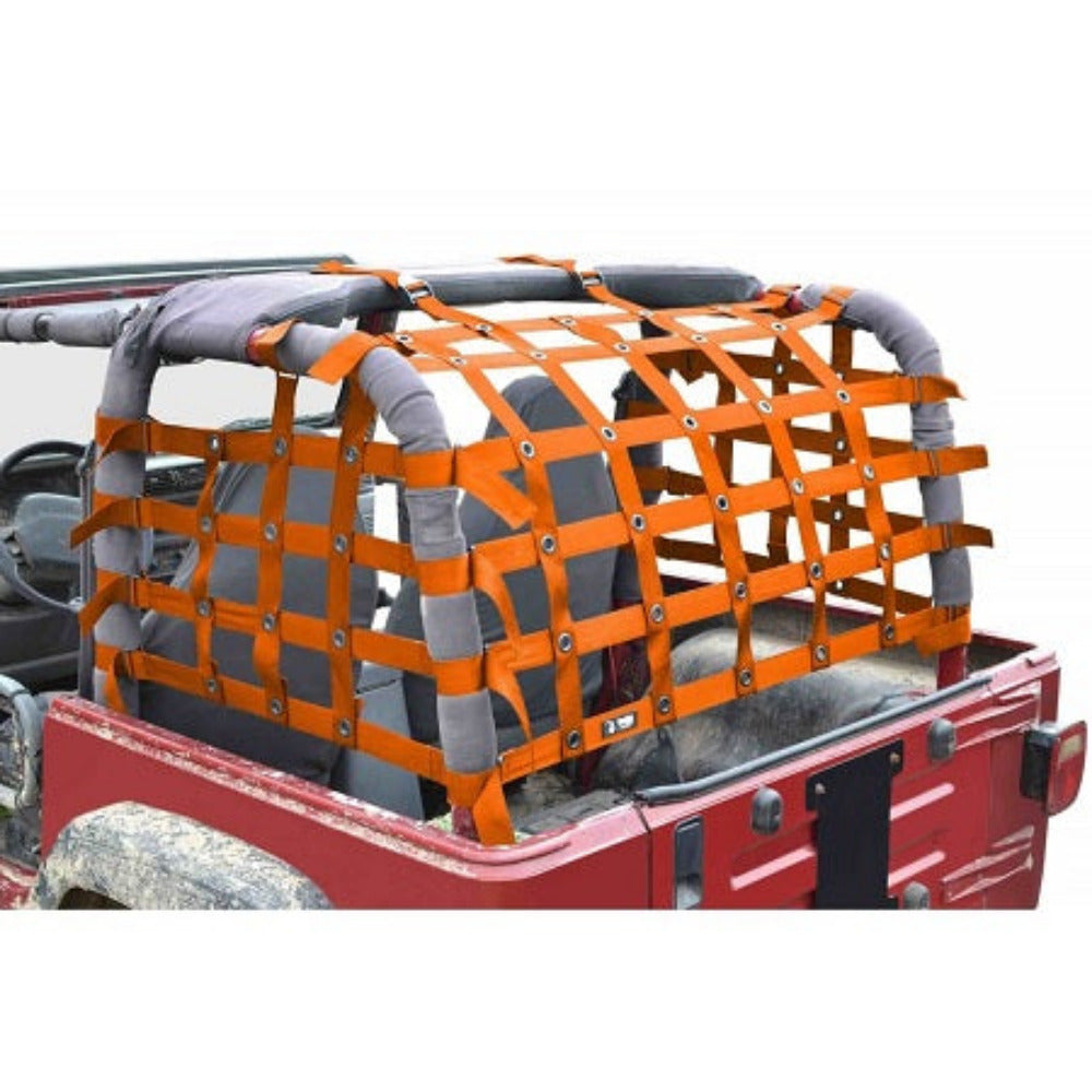 Steinjager - Cargo Net Teddy Top (Orange) - 1997-2006 Wrangler TJ
