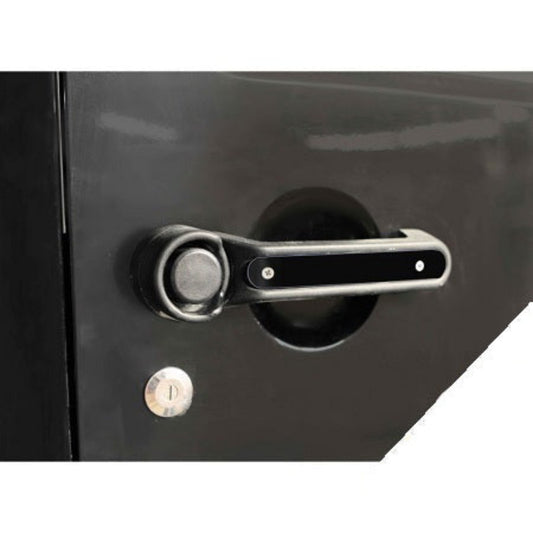 Steinjager - Door Handle Inserts (Black) - 2007-2018 Wrangler