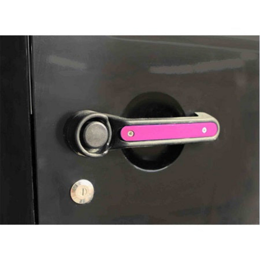 Steinjager - Door Handle Inserts (Hot Pink) - 2007-2018 Wrangler