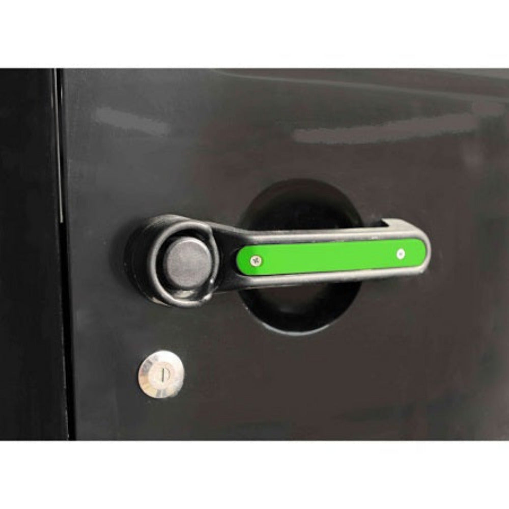 Steinjager - Door Handle Inserts (Neon Green) - 2007-2018 Wrangler
