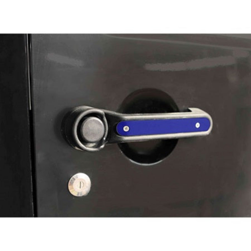 Steinjager - Door Handle Inserts (Southwest Blue) - 2007-2018 Wrangler