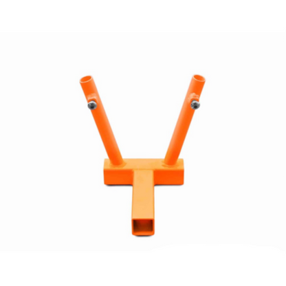 Steinjager - Flag Holder (Hitch Mounted / Dual Flag)(Flourescent Orange)