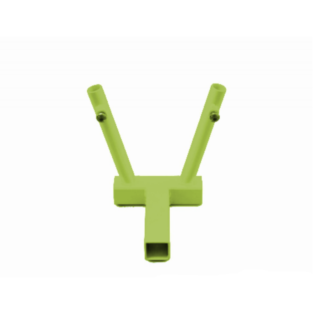 Steinjager - Flag Holder (Hitch Mounted / Dual Flag)(Gecko Green)