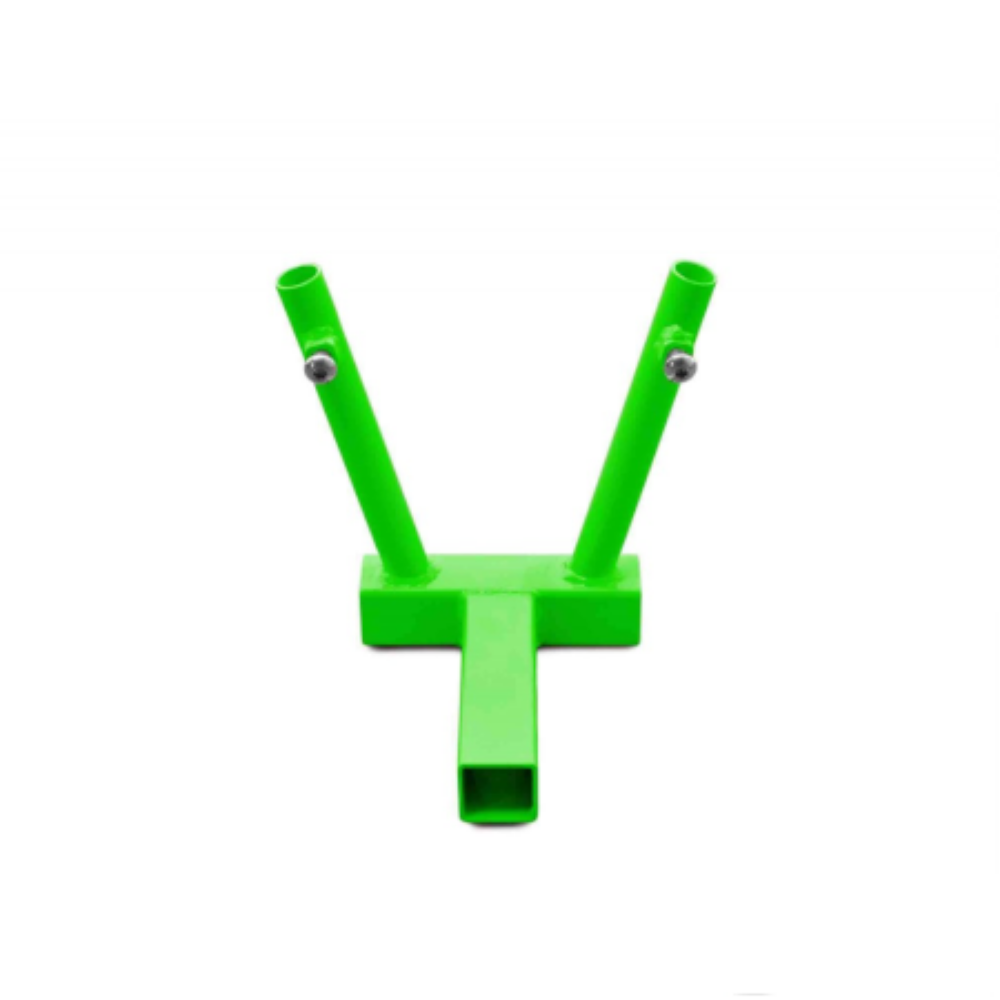 Steinjager - Flag Holder (Hitch Mounted / Dual Flag)(Neon Green)