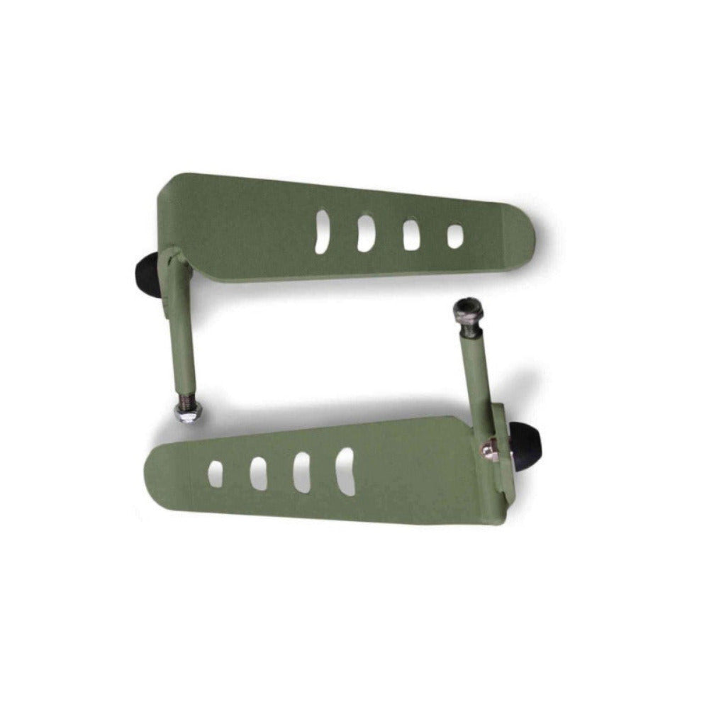 Steinjager - Foot Pegs (Locus Green) - 1997-2006 Wrangler