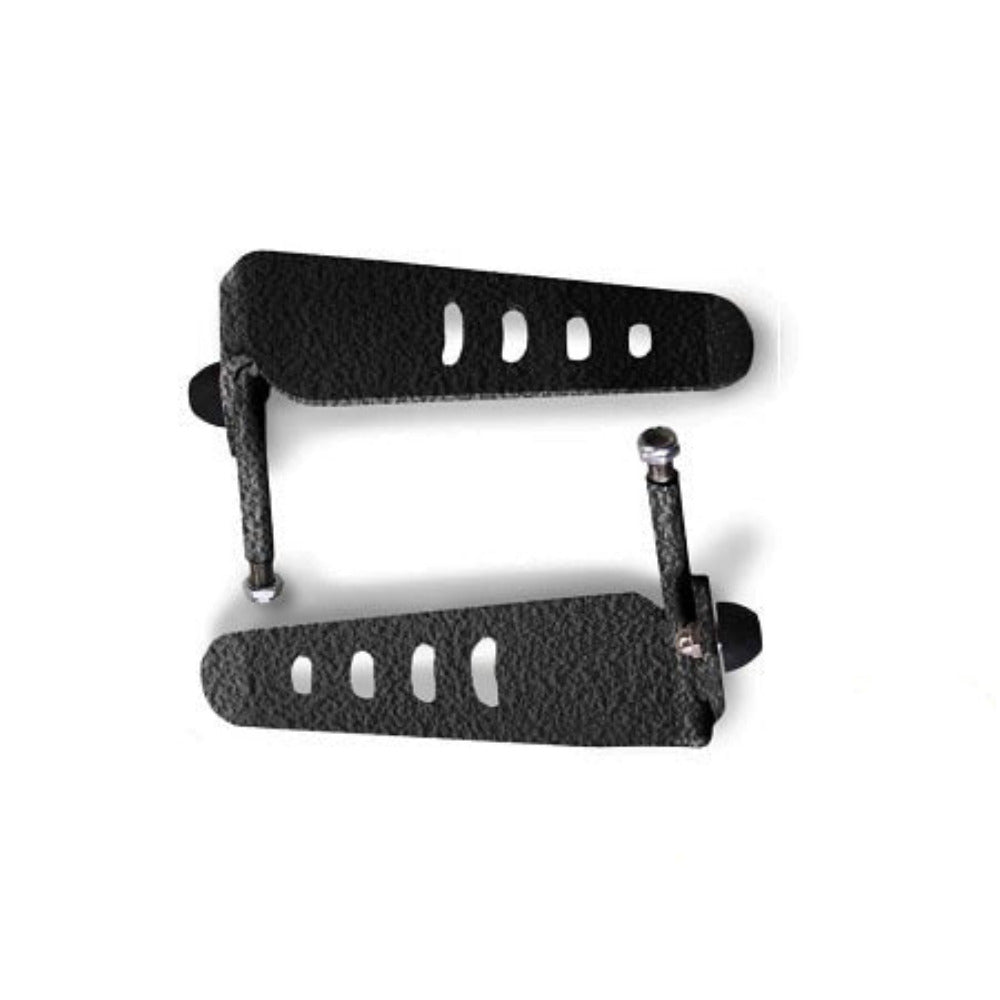 Steinjager - Foot Pegs (Textured Black) - 1997-2006 Wrangler