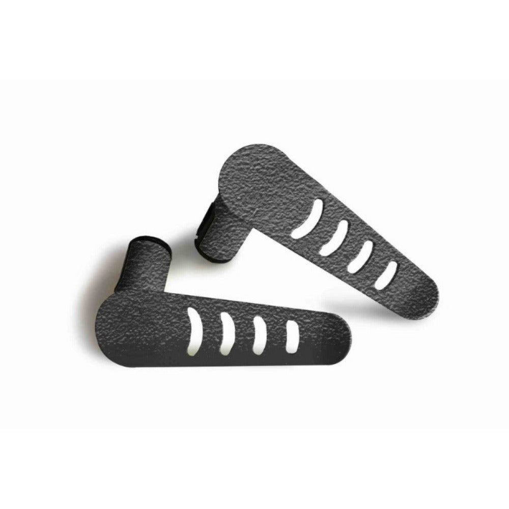 Steinjager - Foot Pegs (Textured Black) - 2007-Current Wrangler/Gladiator