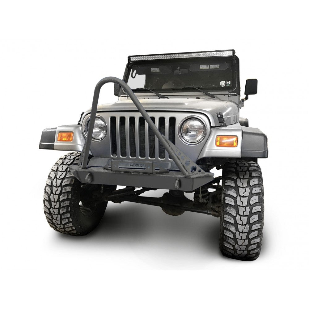 Steinjager - Front Bumper (Mid-Width)(Bare) - 1997-2006 Wrangler