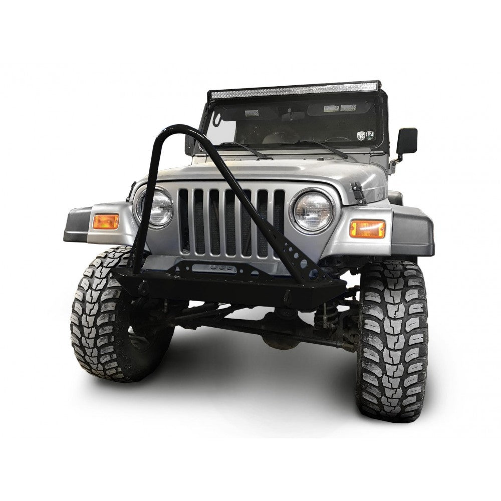 Steinjager - Front Bumper (Mid-Width)(Black) - 1997-2006 Wrangler