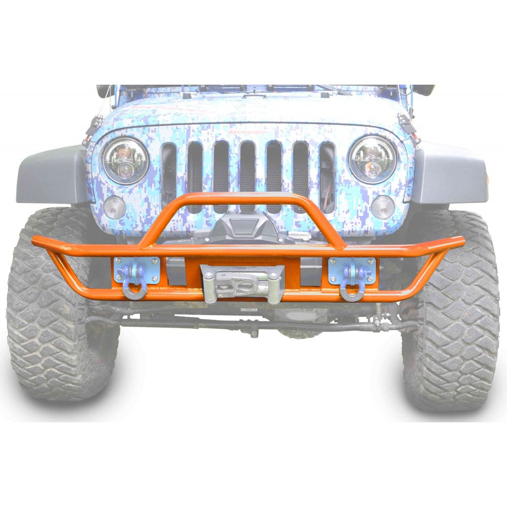 Steinjager - Front Bumper | Tubular (Fluorescent Orange) - 2007-2018 Wrangler
