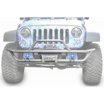 Steinjager - Front Bumper | Tubular (Hammertone) - 2007-2018 Wrangler