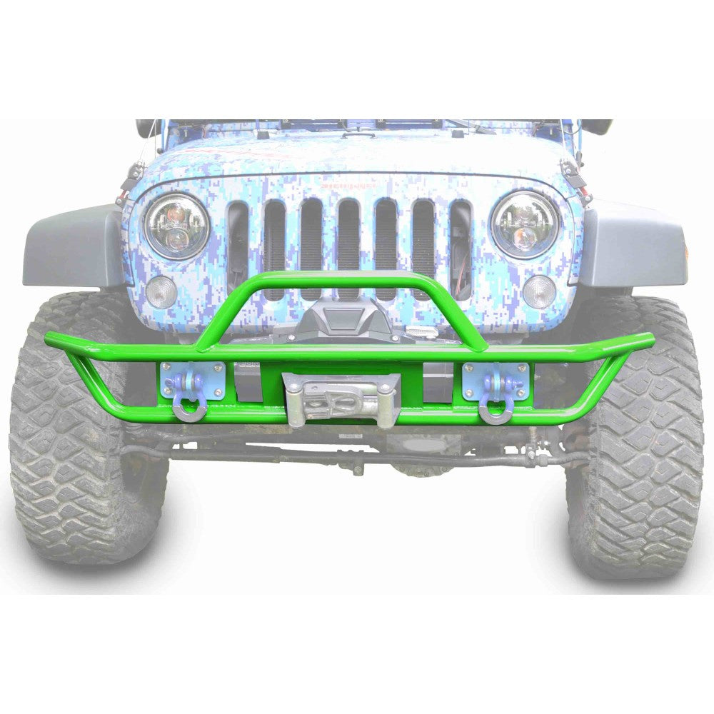 Steinjager - Front Bumper | Tubular (Neon Green) - 2007-2018 Wrangler