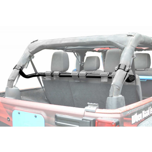 Steinjager - Harness Bar (Rear)(Black) - 2007-2018 Wrangler Unlimited JKU