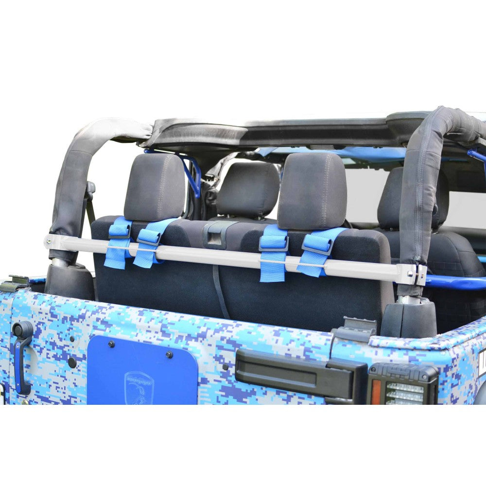 Steinjager - Harness Bar (Rear)(Cloud White) - 2007-2018 Wrangler JK