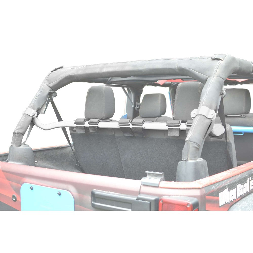 Steinjager - Harness Bar (Rear)(Cloud White) - 2007-2018 Wrangler Unlimited JKU