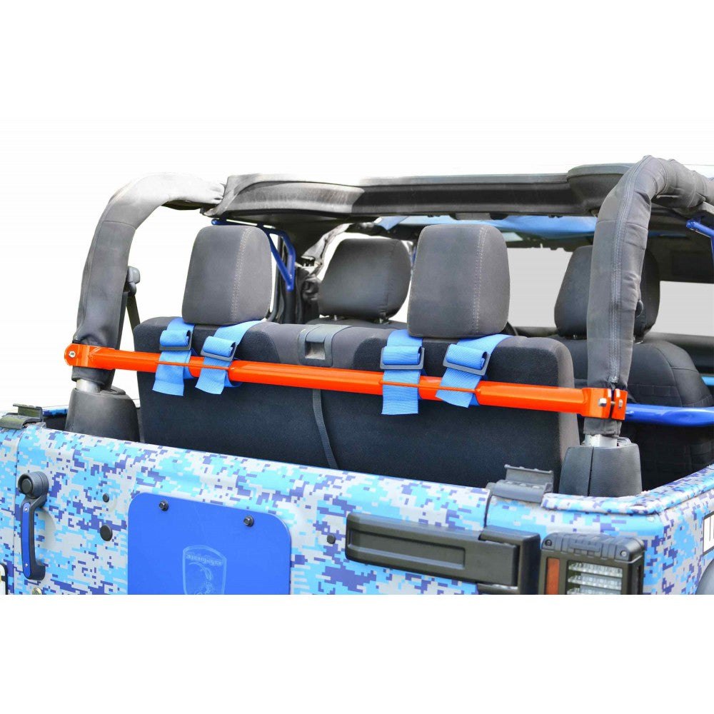 Steinjager - Harness Bar (Rear)(Flourescent Orange) - 2007-2018 Wrangler JK
