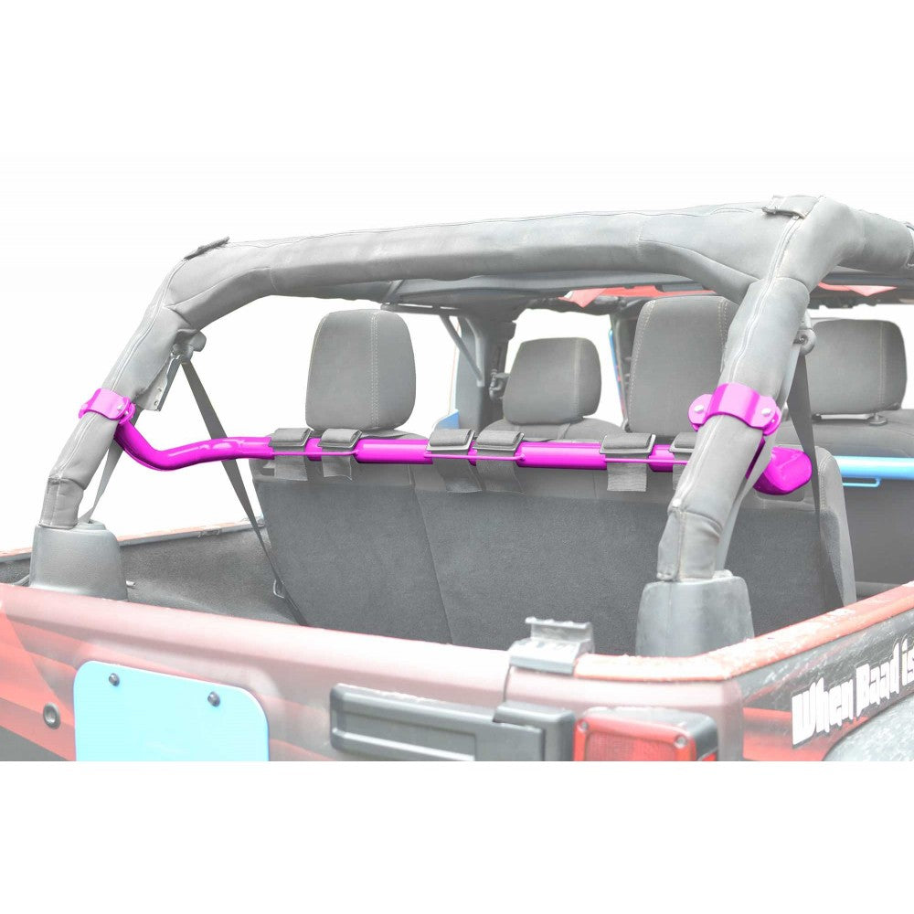 Steinjager - Harness Bar (Rear)(Hot Pink) - 2007-2018 Wrangler Unlimited JKU