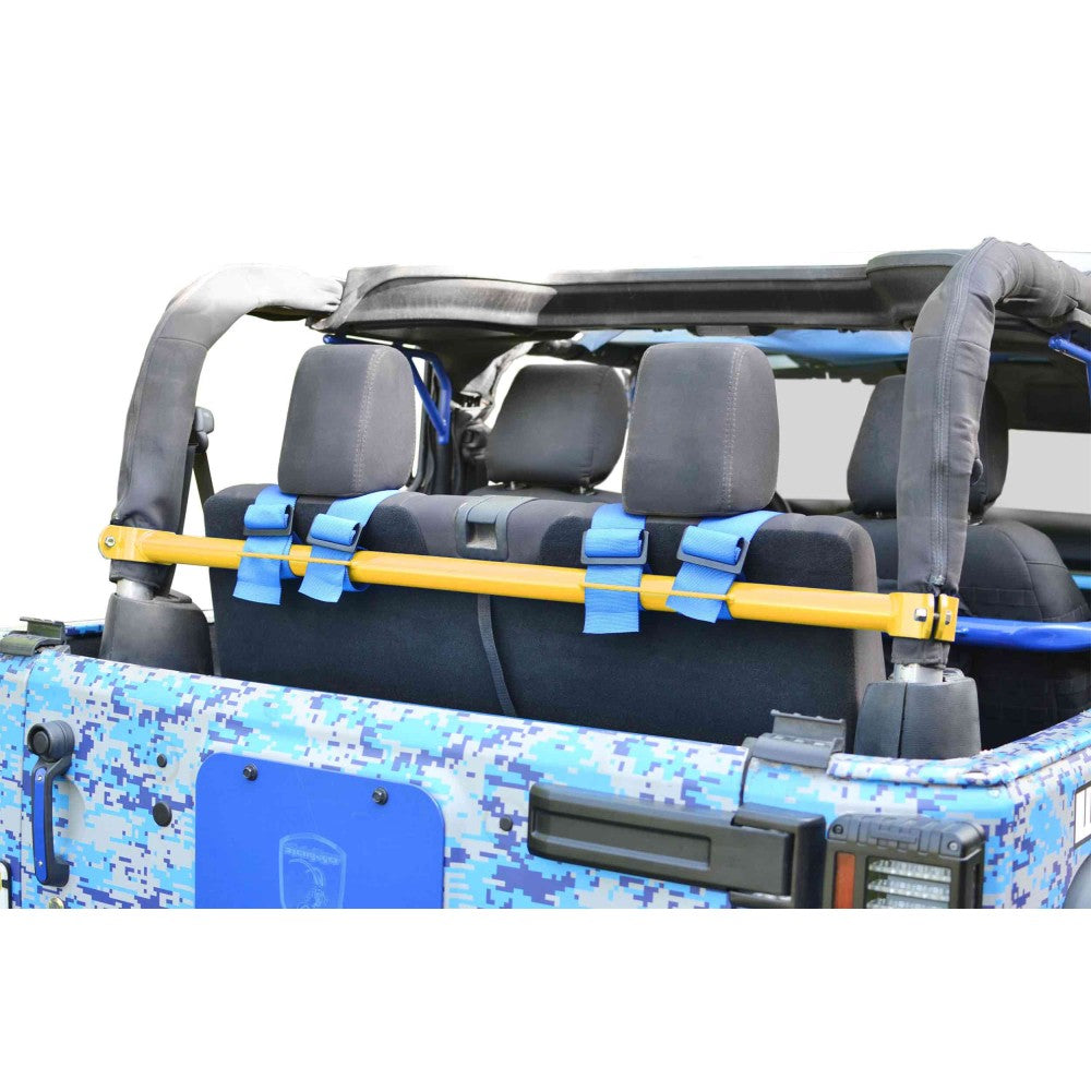 Steinjager - Harness Bar (Rear)(Lemon Peel) - 2007-2018 Wrangler JK