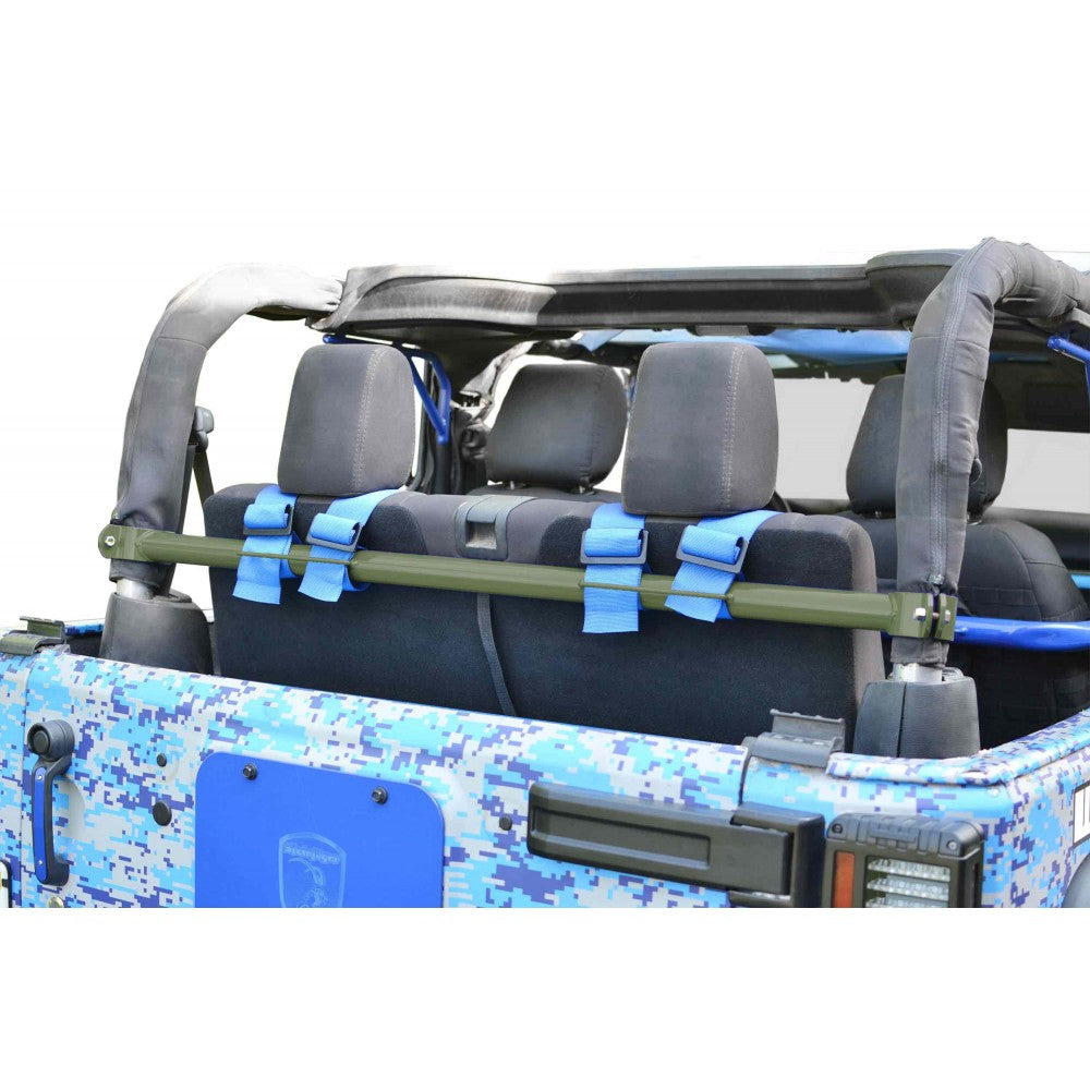 Steinjager - Harness Bar (Rear)(Locus Green) - 2007-2018 Wrangler JK