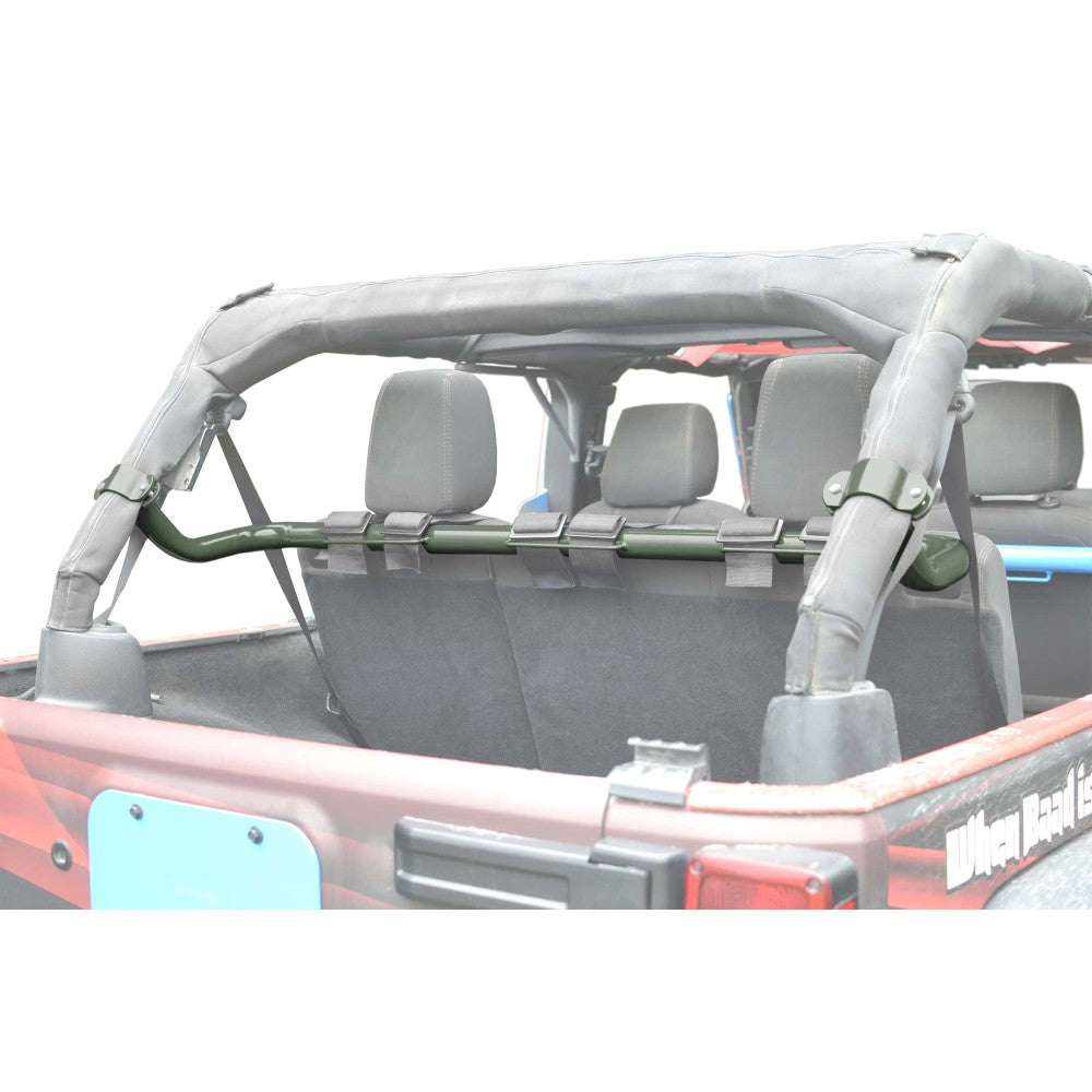 Steinjager - Harness Bar (Rear)(Locus Green) - 2007-2018 Wrangler Unlimited JKU