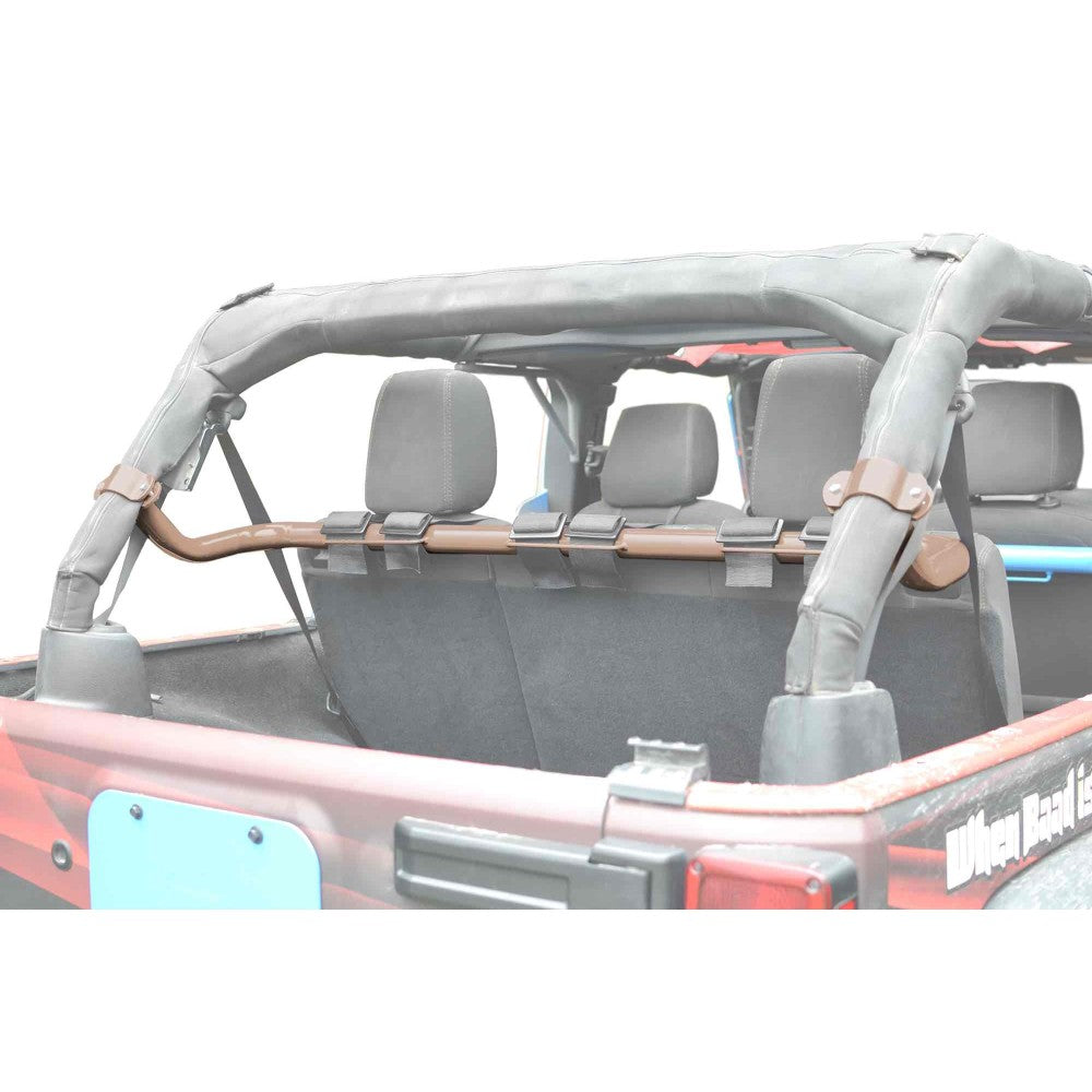 Steinjager - Harness Bar (Rear)(Military Beige) - 2007-2018 Wrangler Unlimited JKU