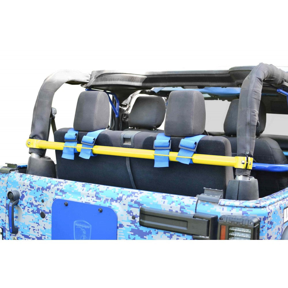 Steinjager - Harness Bar (Rear)(Neon Yellow) - 2007-2018 Wrangler JK