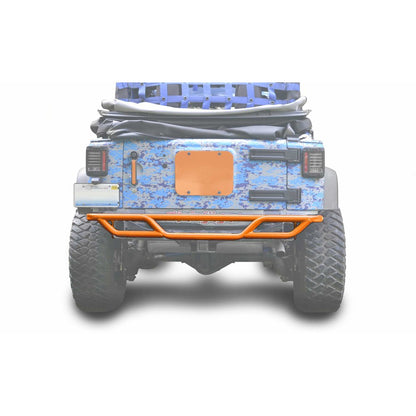 Steinjager - Rear Bumper | Tubular (Fluorescent Orange) - 2007-2018 Wrangler