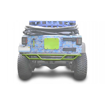 Steinjager - Rear Bumper | Tubular (Gecko Green) - 2007-2018 Wrangler