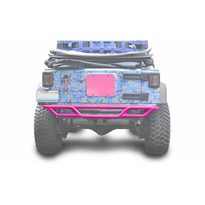 Steinjager - Rear Bumper | Tubular (Hot Pink) - 2007-2018 Wrangler