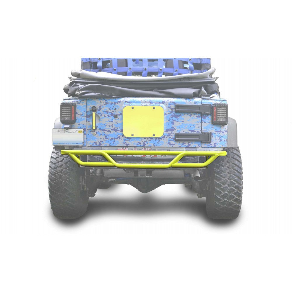 Steinjager - Rear Bumper | Tubular (Lemon Peel) - 2007-2018 Wrangler