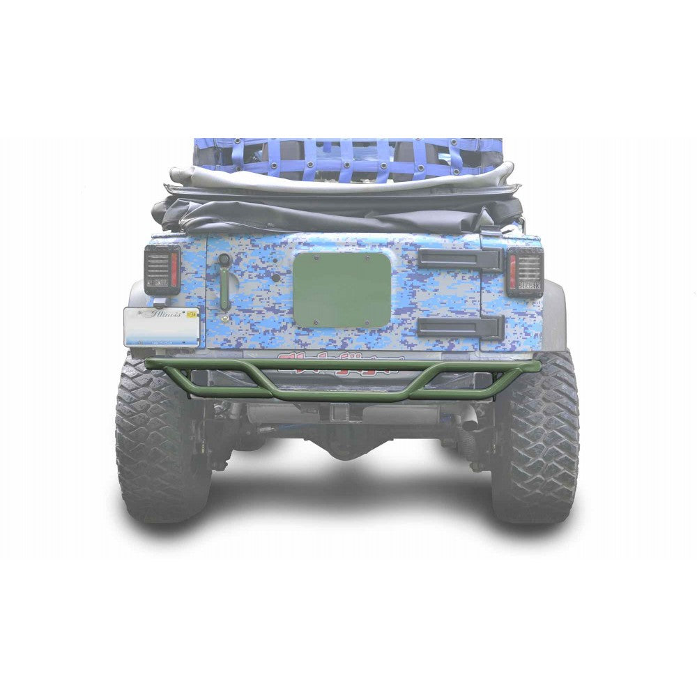 Steinjager - Rear Bumper | Tubular (Locus Green) - 2007-2018 Wrangler