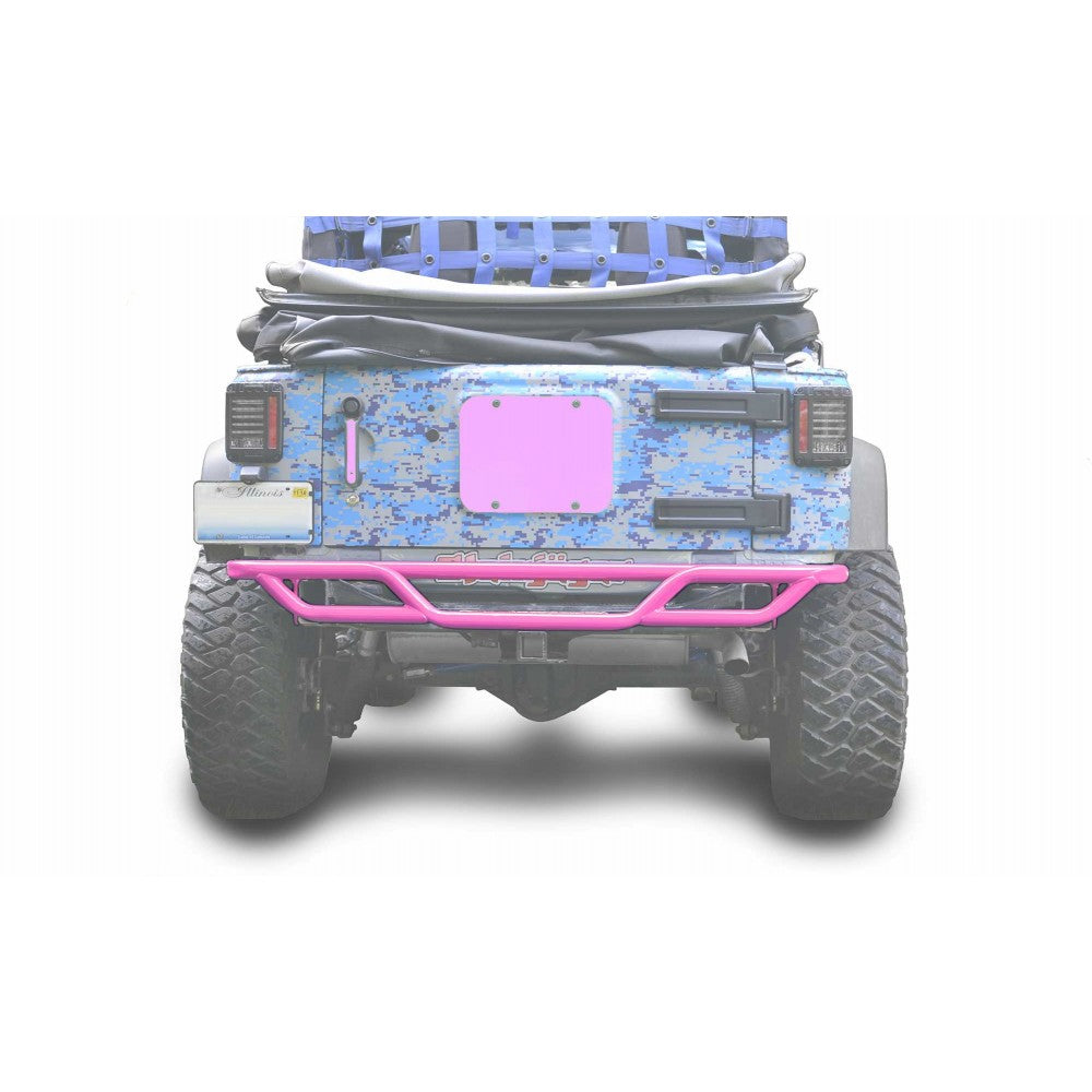 Steinjager - Rear Bumper | Tubular (Pinky) - 2007-2018 Wrangler