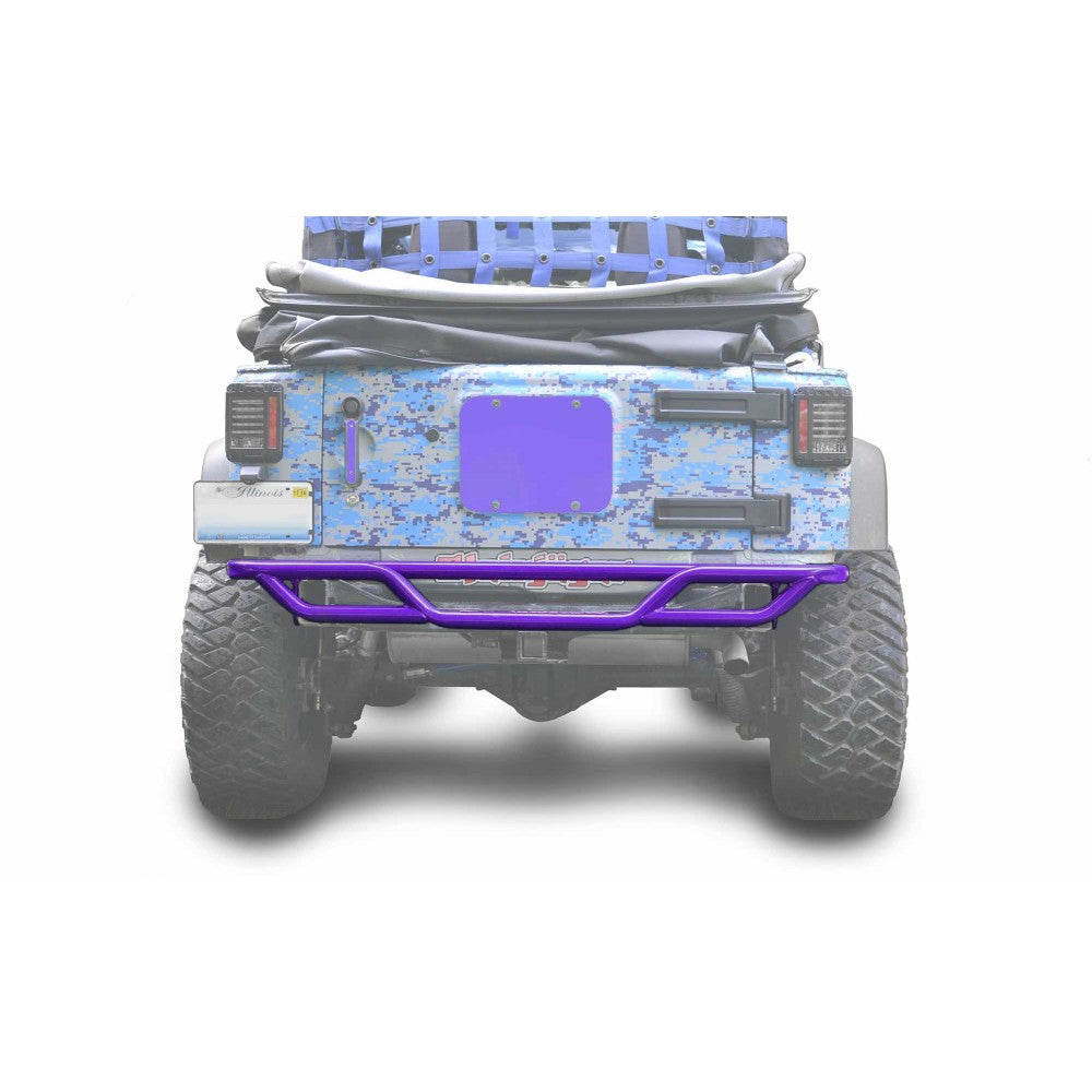 Steinjager - Rear Bumper | Tubular (Sinbad Purple) - 2007-2018 Wrangler