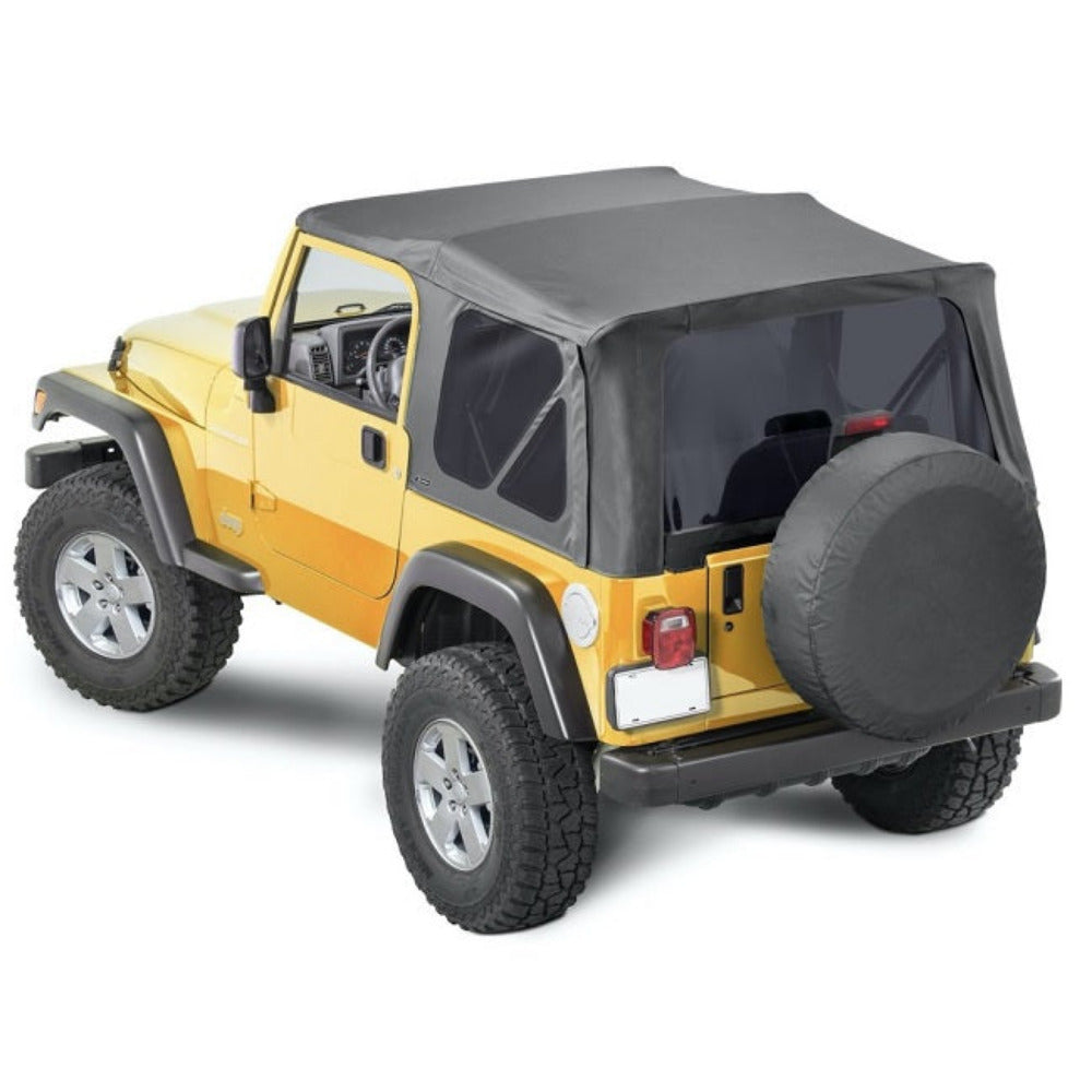 Steinjager - Soft Top Replacement Skin w/ Tinted Windows - 1997-2006 Wrangler TJ