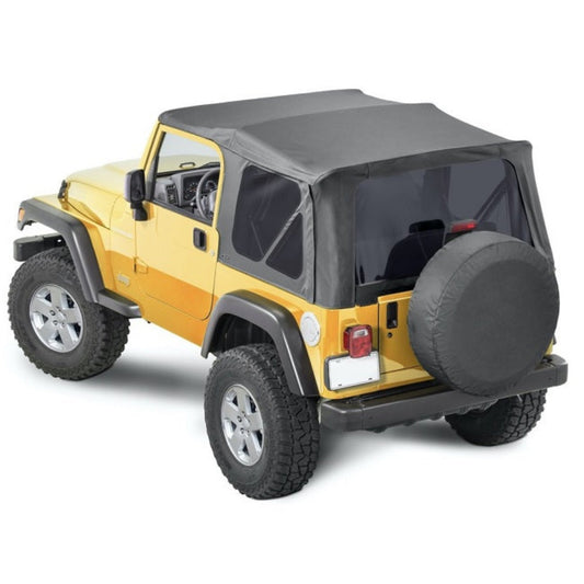 Steinjager - Soft Top Replacement Skin w/ Tinted Windows - 1997-2006 Wrangler TJ