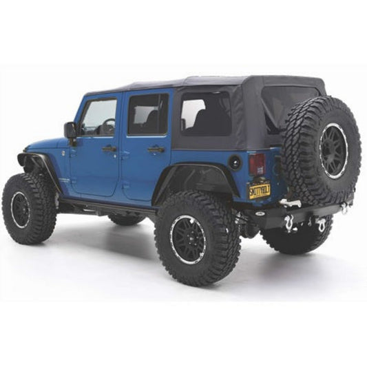 Steinjager - Soft Top Replacement Skin w/ Tinted Windows - 2007-2009 Wrangler Unlimited JKU