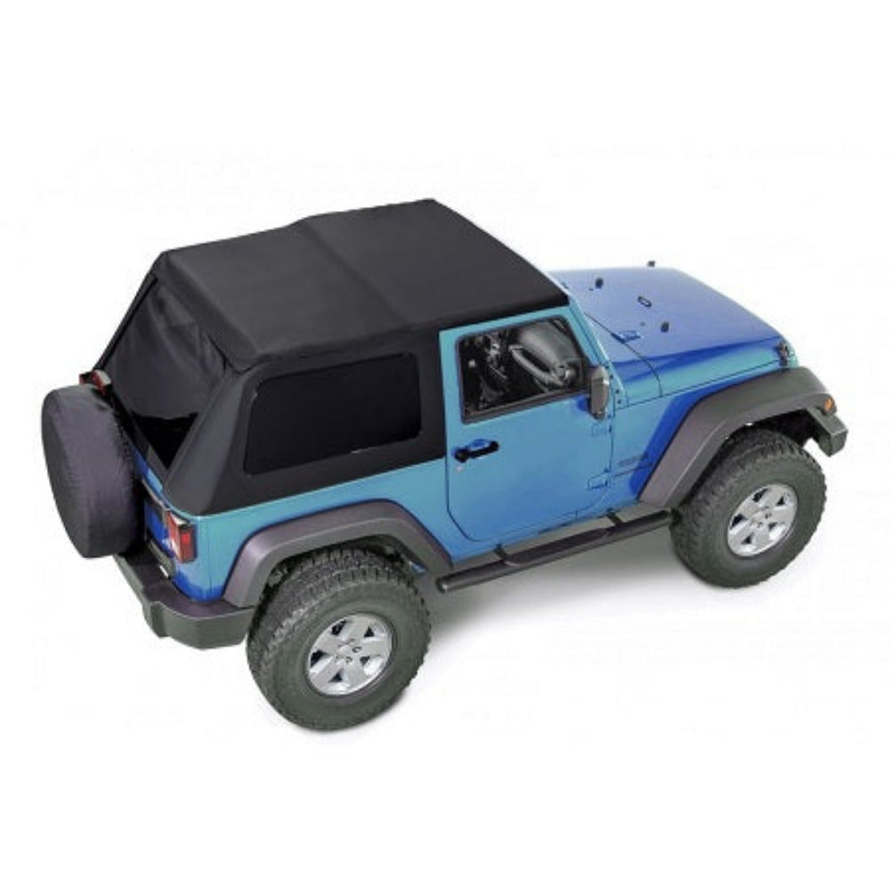 Steinjager - Soft Top (Slant Back) w/ Tinted Windows - 2007-2018 Wrangler JK