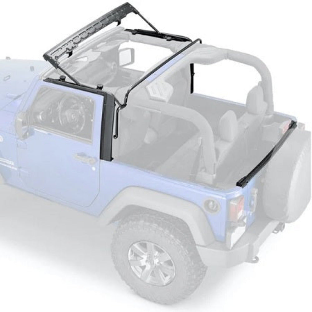 Steinjager - Soft Top (Slant Back) w/ Tinted Windows - 2007-2018 Wrangler JK