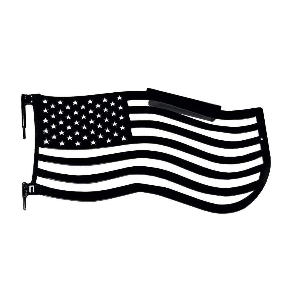 Steinjager - Trail Doors | American Flag Series (Black) - 2007-2018 Wrangler JK