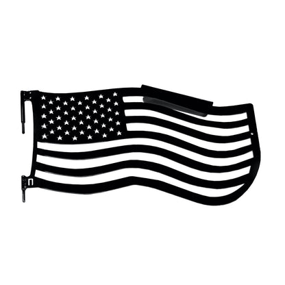 Steinjager - Trail Doors | American Flag Series (Black) - 2018-Current Wrangler JL