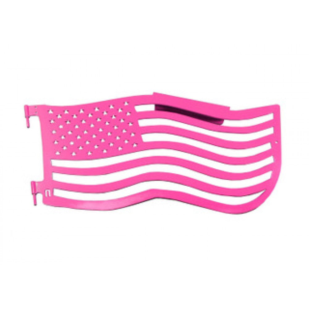 Steinjager - Trail Doors | American Flag Series (Hot Pink) - 1997-2006 Wrangler