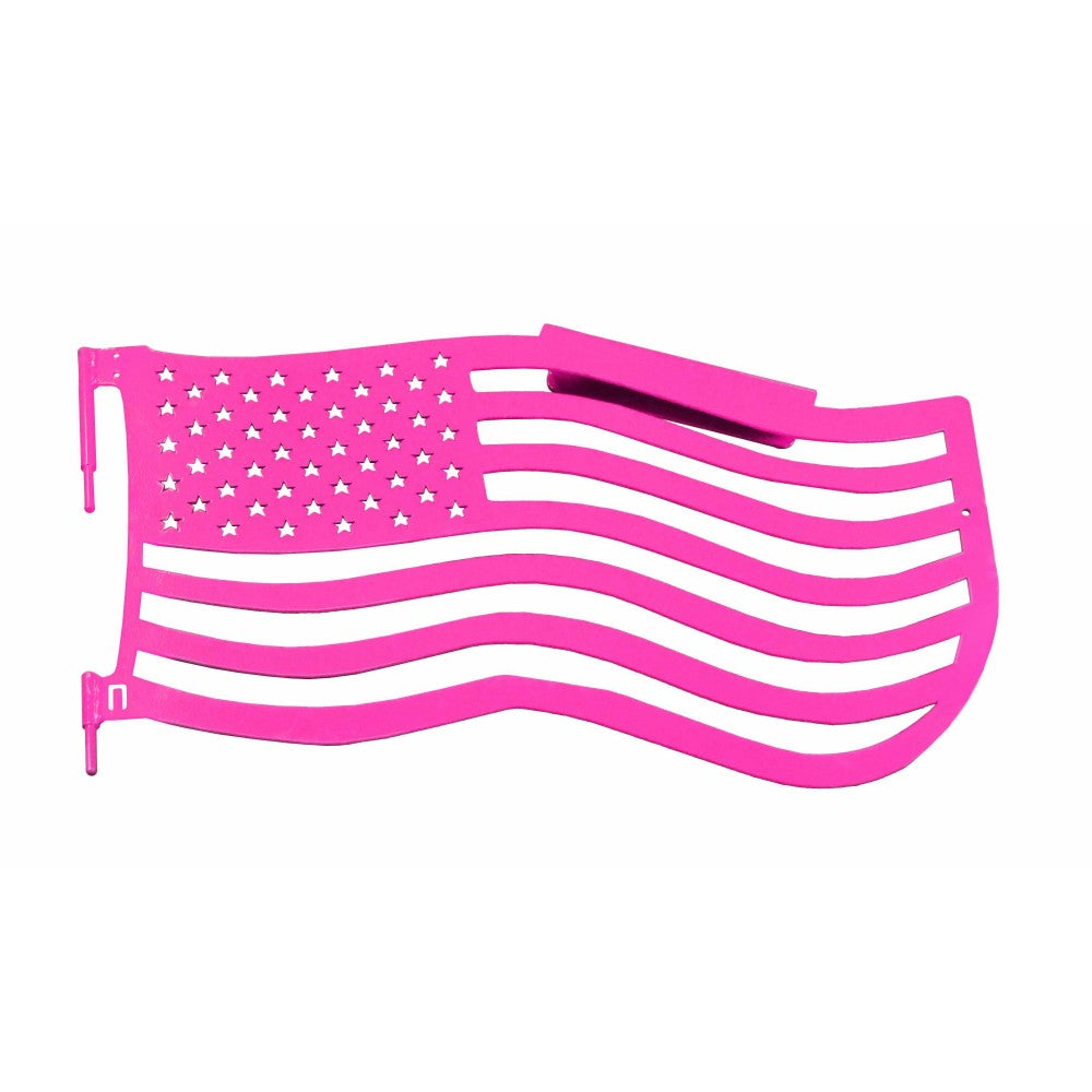 Steinjager - Trail Doors | American Flag Series (Hot Pink) - 2007-2018 Wrangler JK