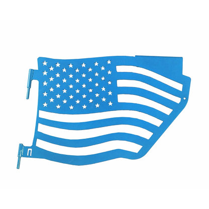 Steinjager - Trail Doors | American Flag Series (Playboy Blue) - 2007-Current Wrangler (Rear)