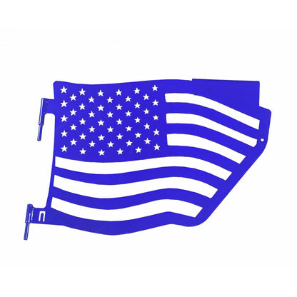 Steinjager - Trail Doors | American Flag Series (Southwest Blue) - 2007-Current Wrangler (Rear)