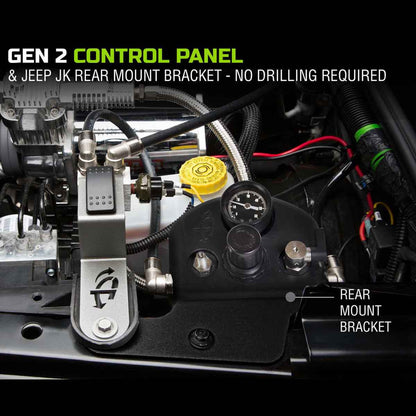 Up Down Air - 4 Tire Inflation System (Driver Side Rearward Mounted) - 2007-2018 Wrangler 2