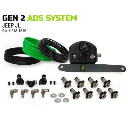 Up Down Air - 4 Tire Inflation System (Passenger Side Mounted) - 2018-Current Wrangler 1
