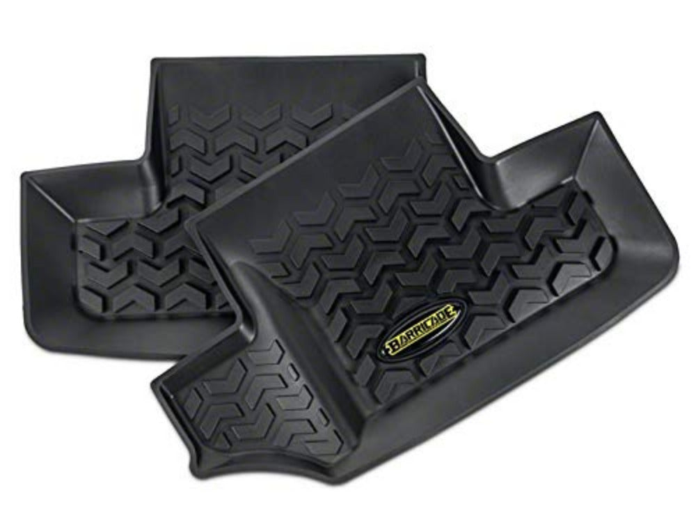 Barricade Off-Road - Floor Mats (Rear) - 2007-2018 Wrangler JK